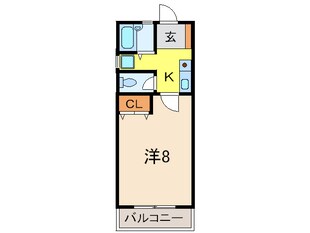 芦屋川ハイツの物件間取画像